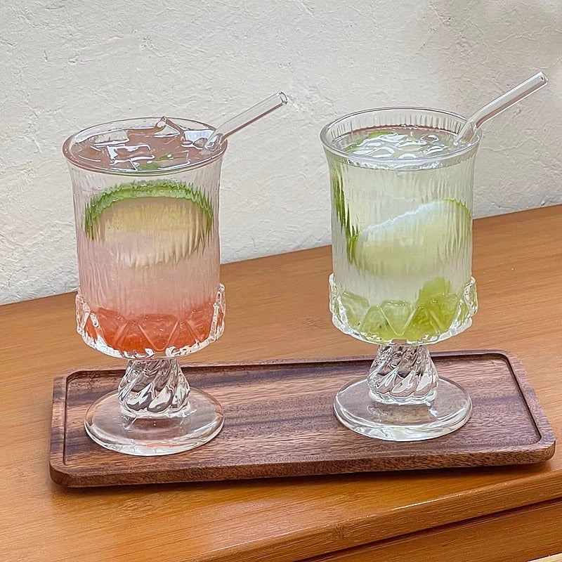 Paris Stripe Wine Glass Set