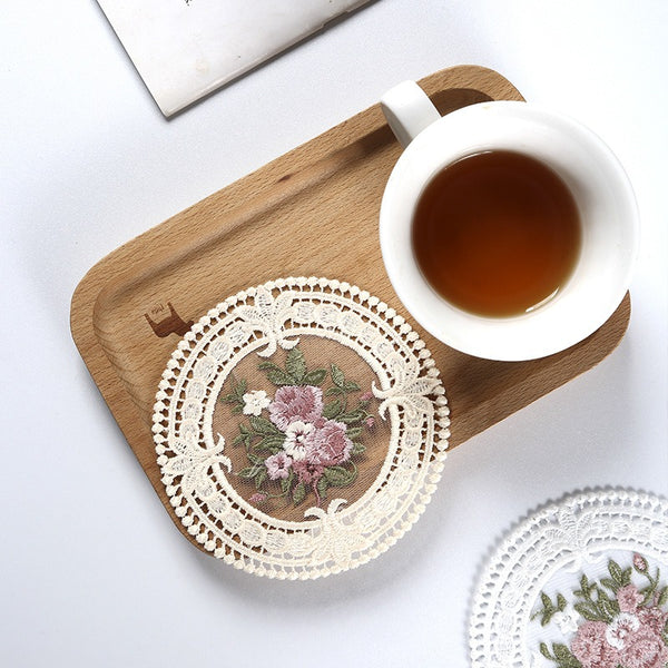 Rose Garden Coaster Set