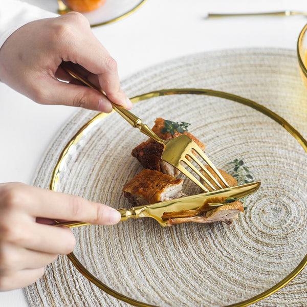 Radiant Gold Cutlery