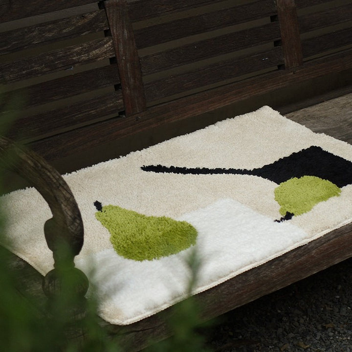 Green Pear Bath Mat Collection