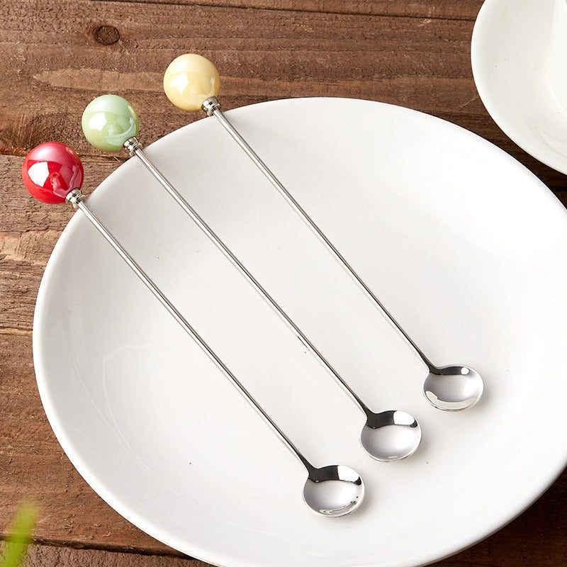 Cute Ball Long Cutlery
