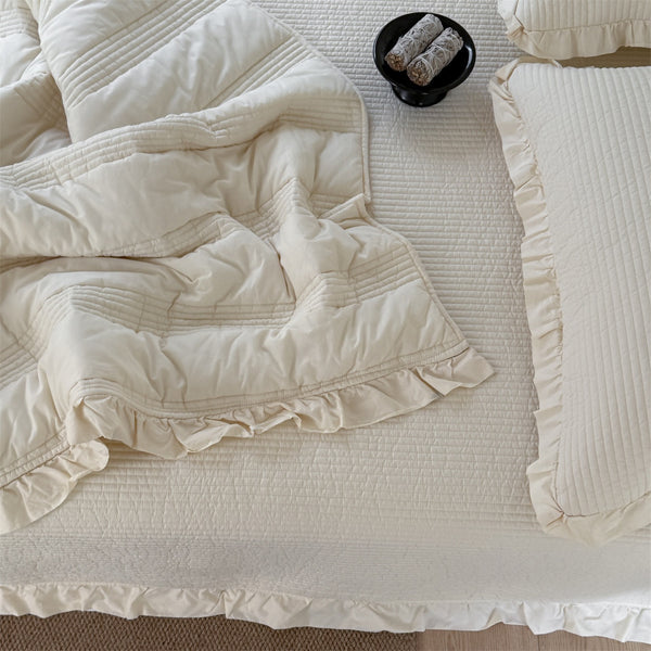 Soft Cream Bedding Set