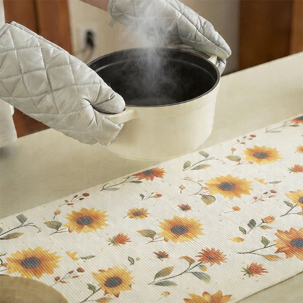 Sunny Sunflower Table Runner
