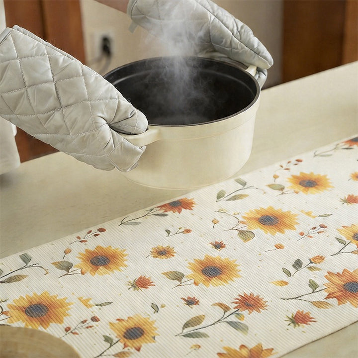 Sunny Sunflower Table Runner