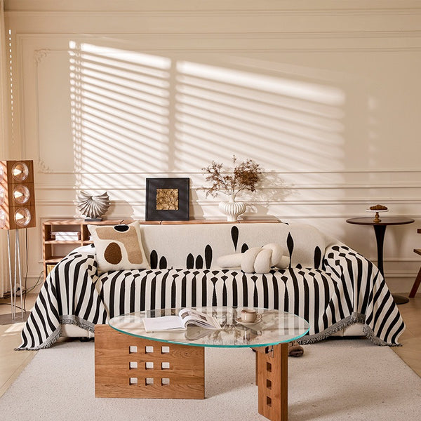 Droplet Striped Sofa Cover