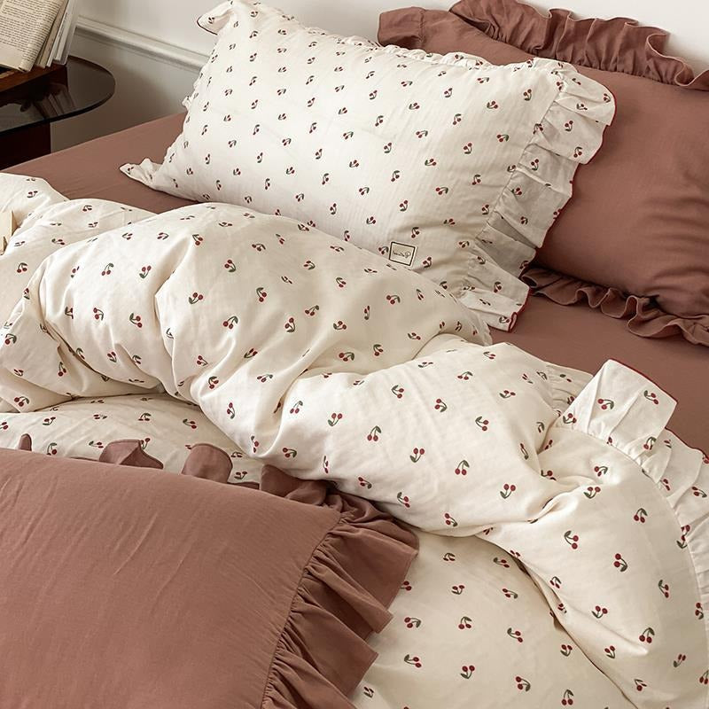 Cherry Quilt Cover Set