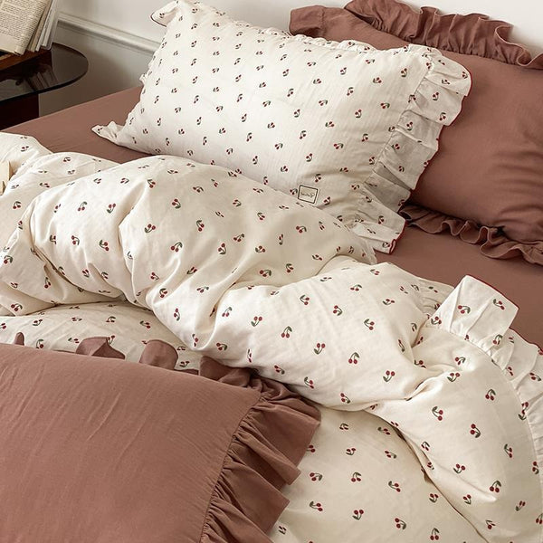 Cherry Quilt Cover Set