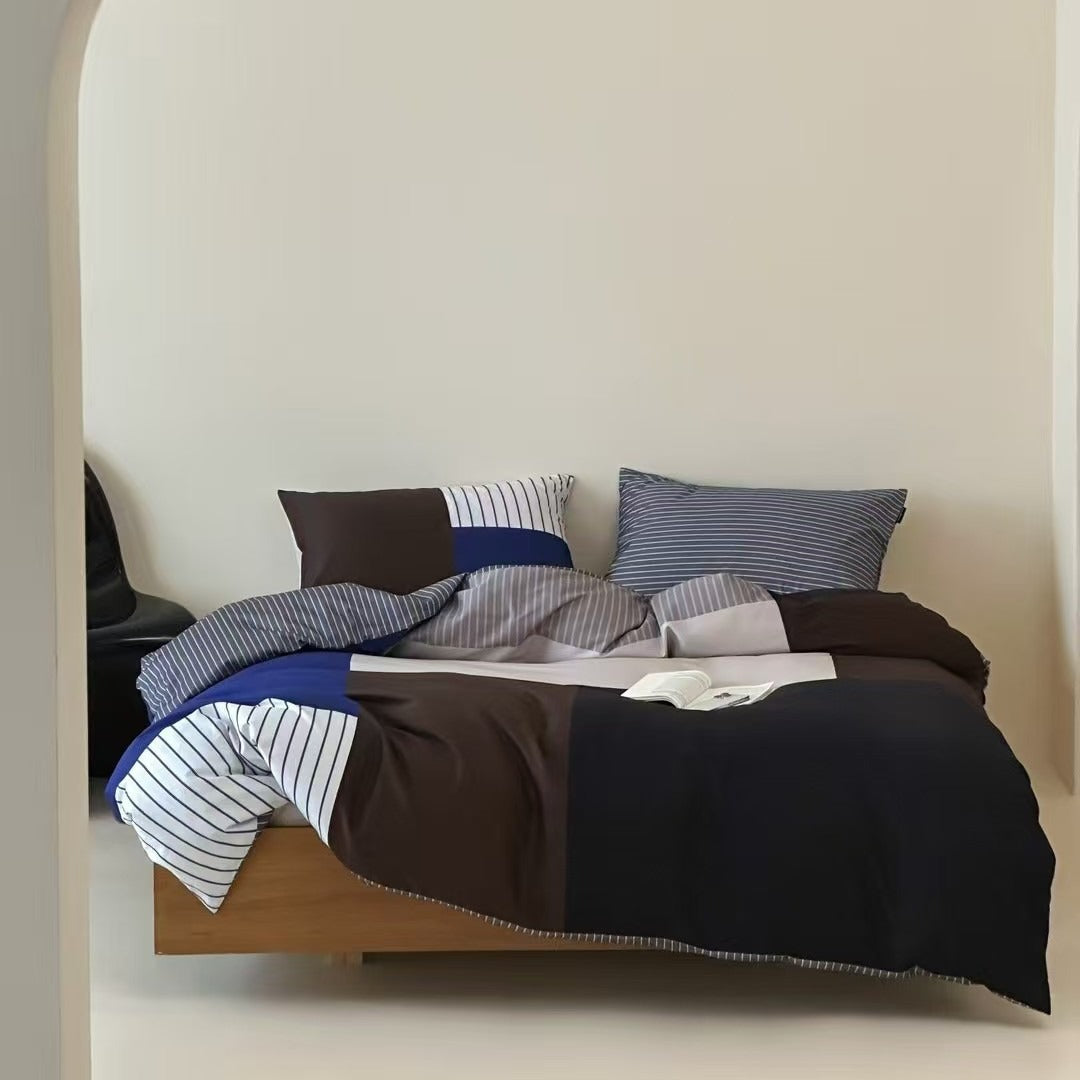 Downtown Patchwork Bedding Set