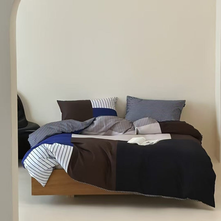 Downtown Patchwork Bedding Set