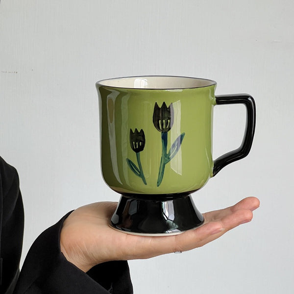 Midnight Tulip Mug