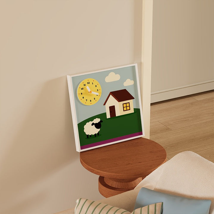 Field Stroll Wall Clock