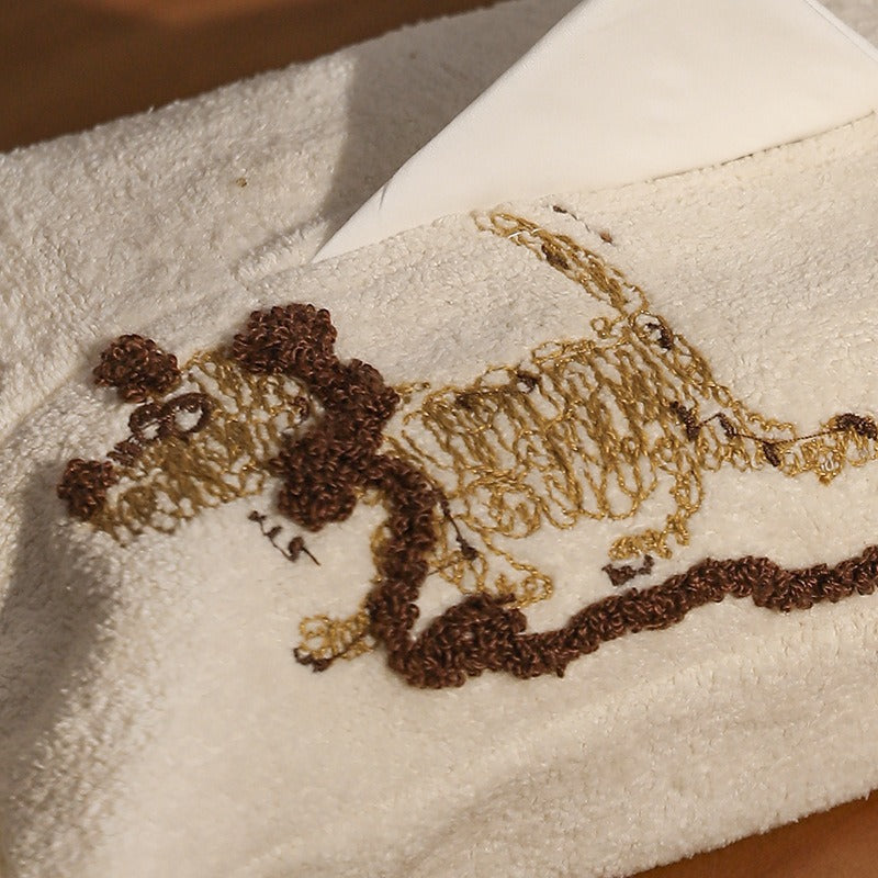 Sketchy Pup Tissue Bag