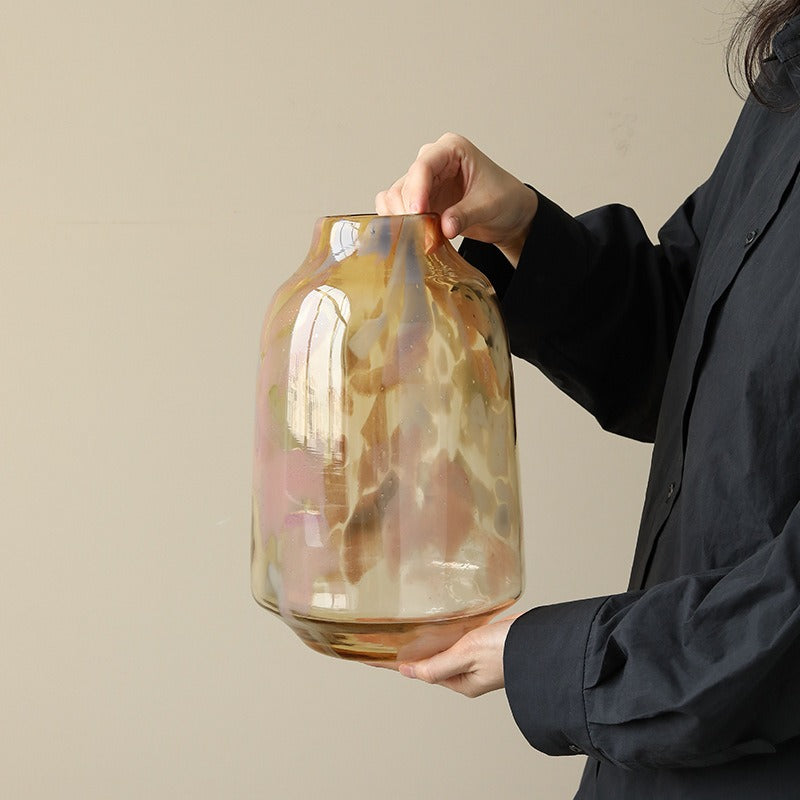 Mystic Glow Glass Vase Collection