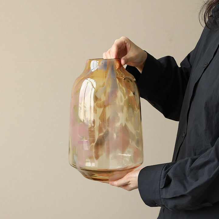 Mystic Glow Glass Vase Collection