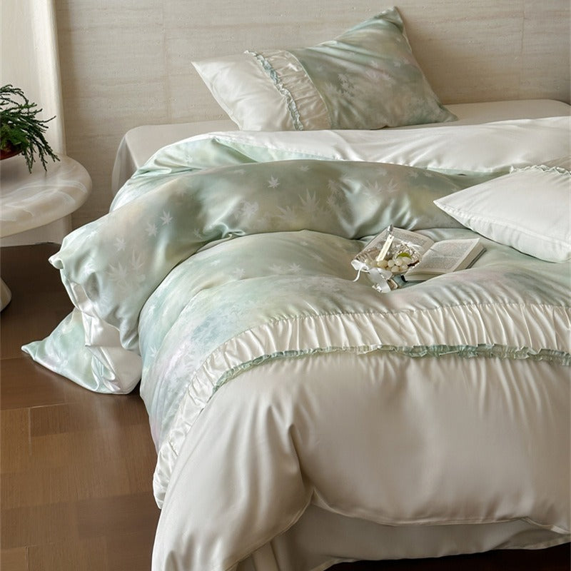 Elegant Silk Bedding Set Collection