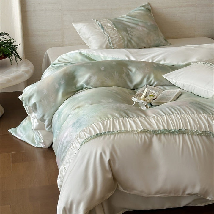 Elegant Silk Bedding Set Collection