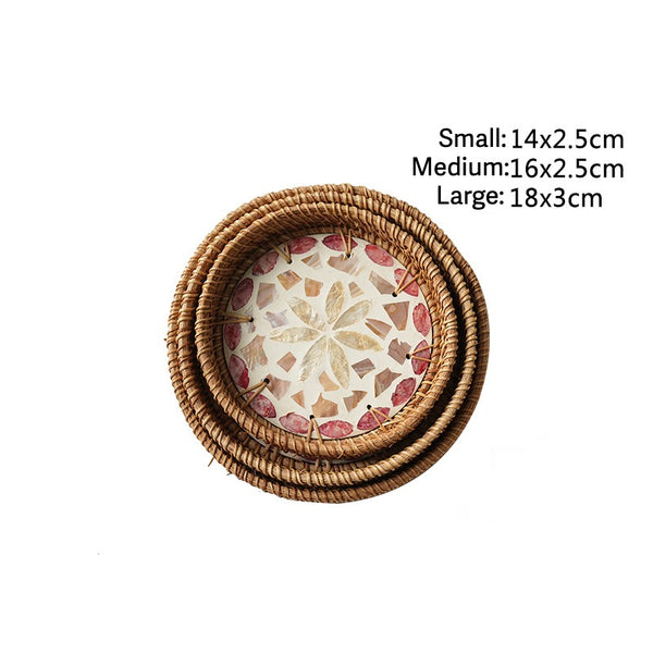 Coastal Breeze Shell Tray Set