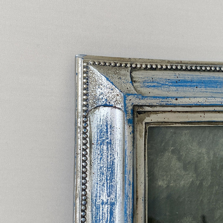 Blue Old World  Wall Frame