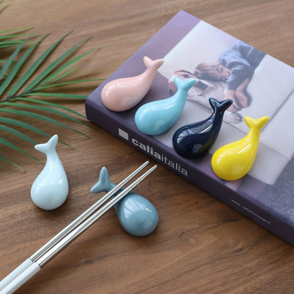 Leaping Dolphin Chopstick Holder Set