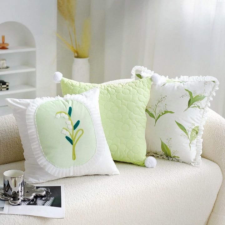 Fresh Bellflower Cushion