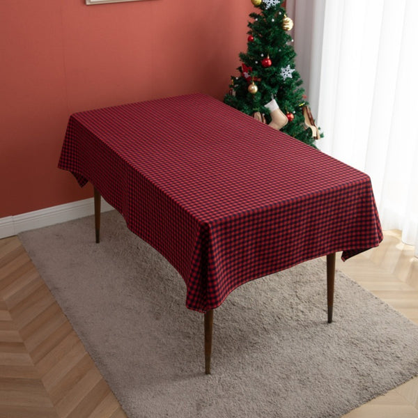 Retro Chequered Tablecloth