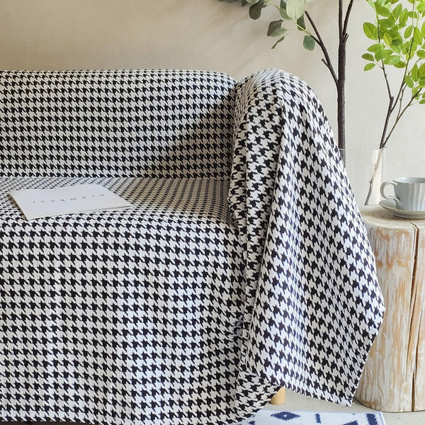 Houndstooth Sofa Cover