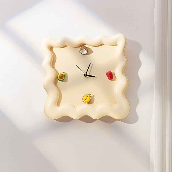 Wavy Edge Clock