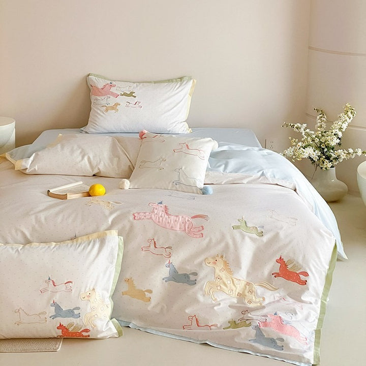 Pastel Pony Parade Bedding Set