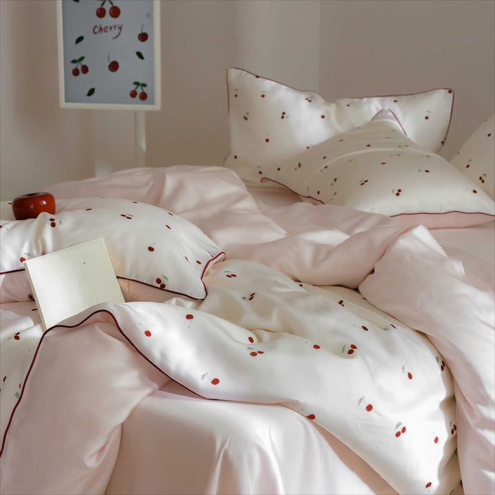 Cherry Lyocell Bedding Set
