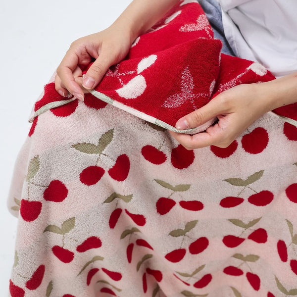 Cute Cherry Towel Set Collection