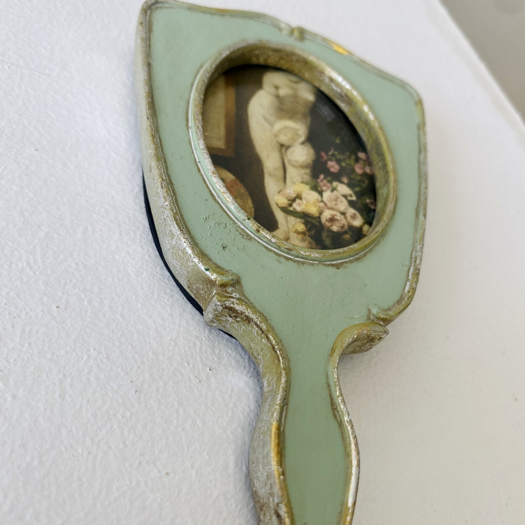 Vintage Mint Handheld Frame