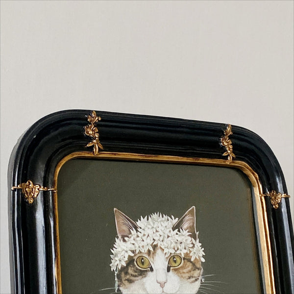 French Ornate Curved Photo Frame