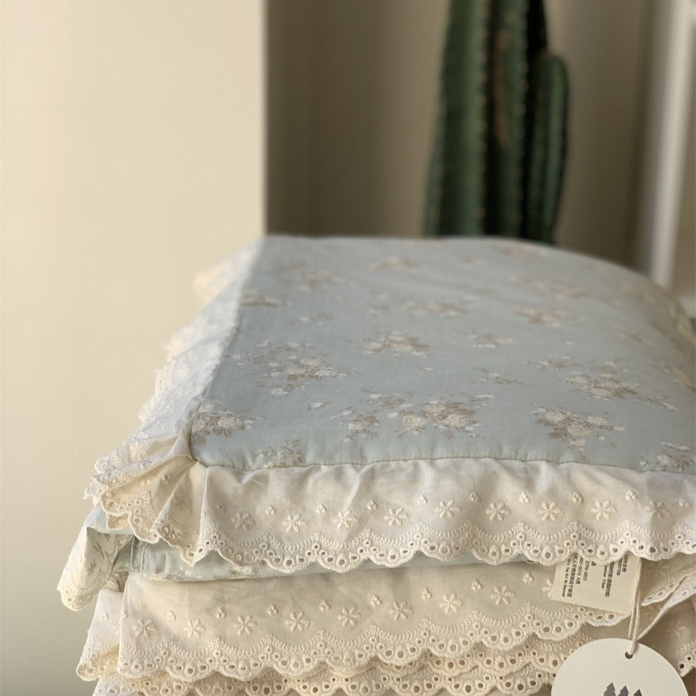 Blue Peace Summer Quilted Blanket