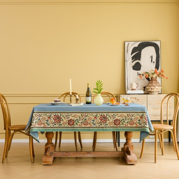 Cleaning Garland Tablecloth