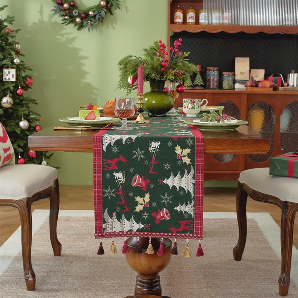 Tartan Xmas Night Table Runner