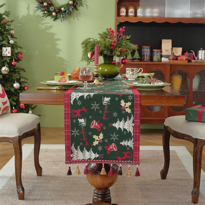 Tartan Xmas Night Table Runner