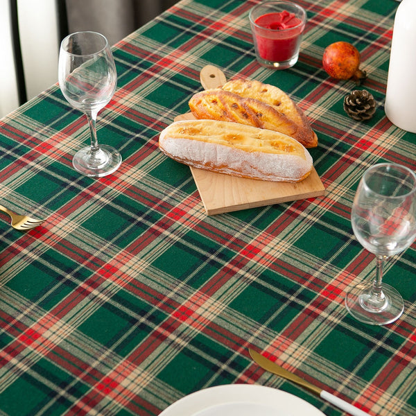 Xmas Tartan Tablecloth