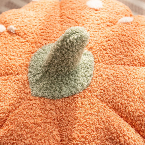 Cottage Pumpkin Dot Pillow