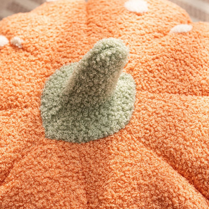 Cottage Pumpkin Dot Pillow