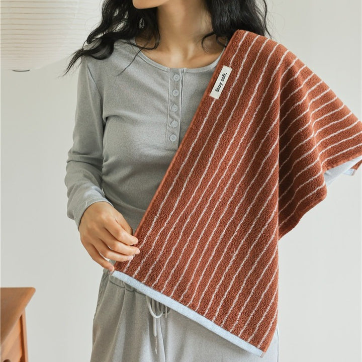 Sunny Hearth Stripe Towel