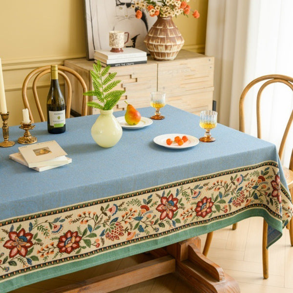 Cleaning Garland Tablecloth