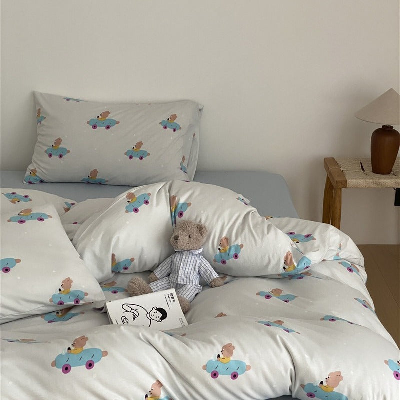 Floor It Puppy Bedding Set