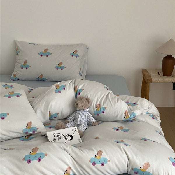 Floor It Puppy Bedding Set