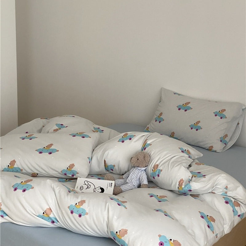 Floor It Puppy Bedding Set