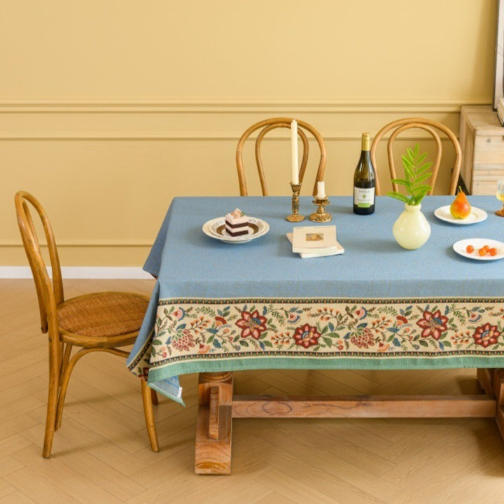Cleaning Garland Tablecloth