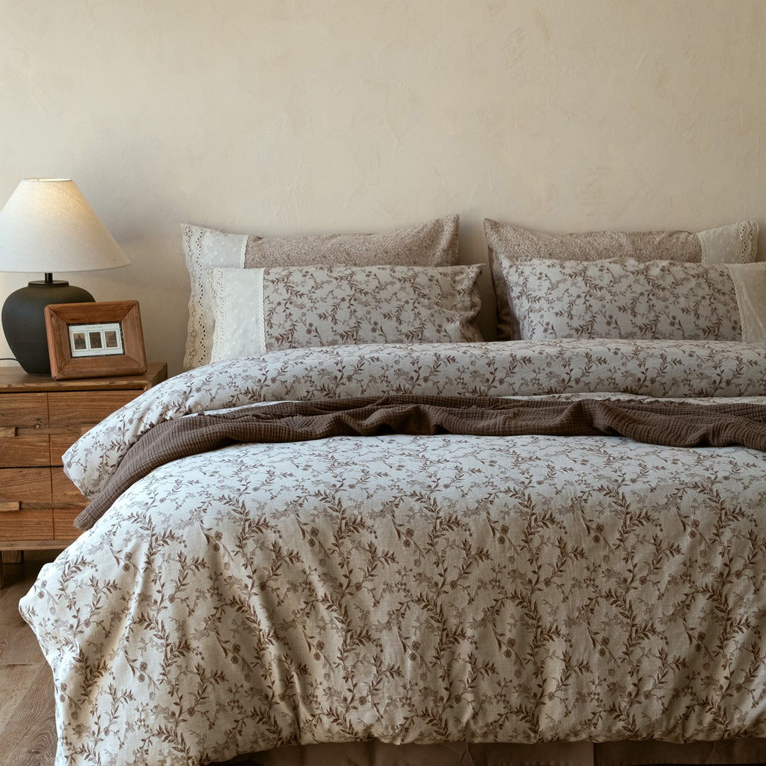 Sepia Twig Bedding Set