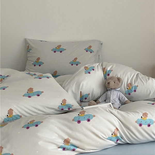 Floor It Puppy Bedding Set