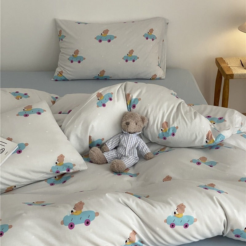 Floor It Puppy Bedding Set