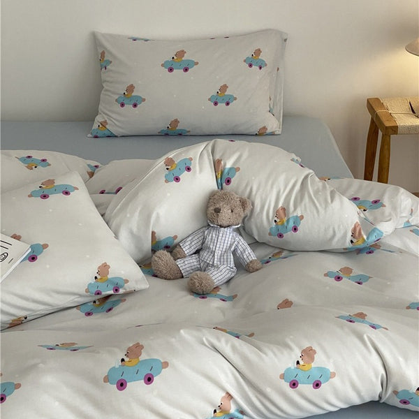 Floor It Puppy Bedding Set