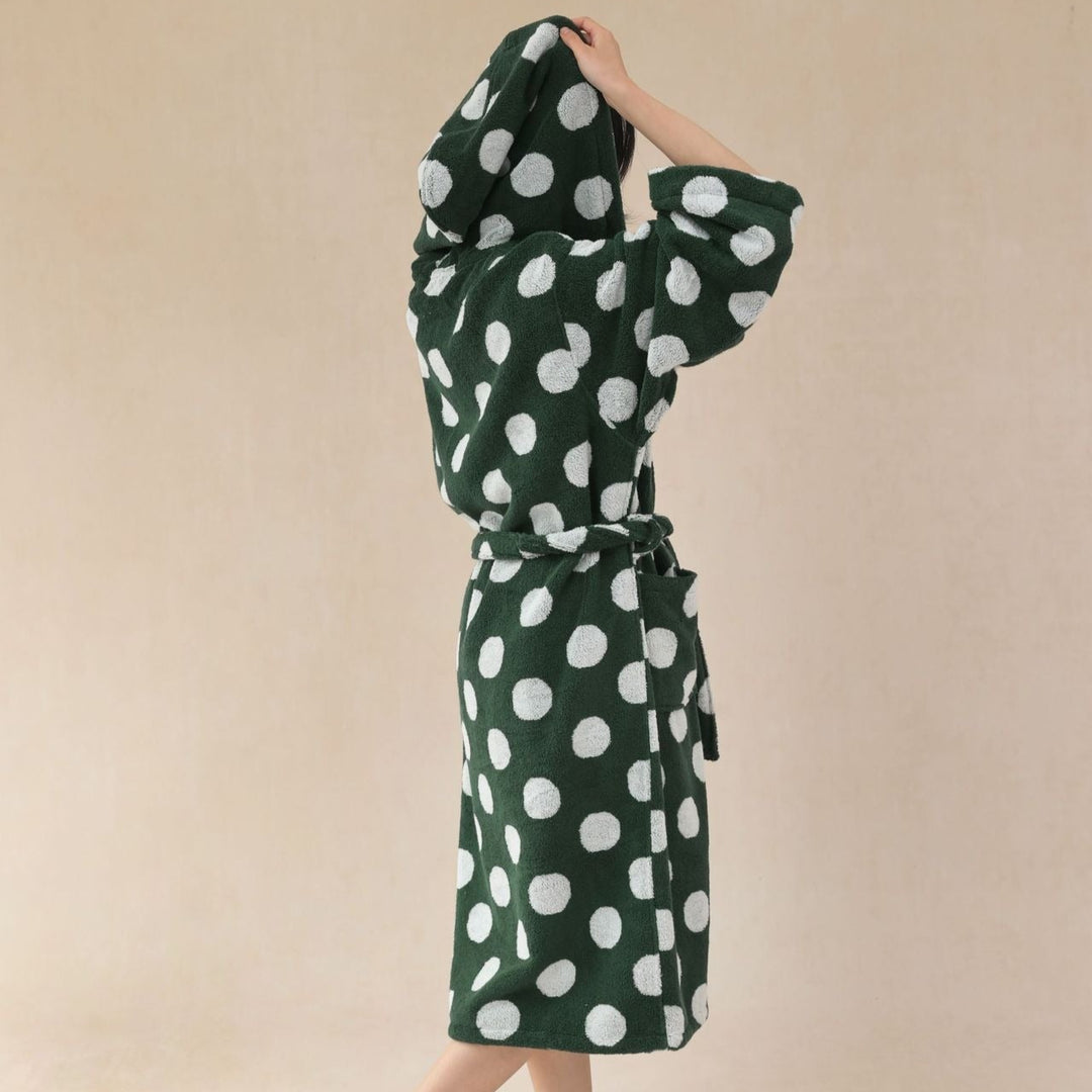 Vintage Polka Dots Bathrobe Unisex Collection